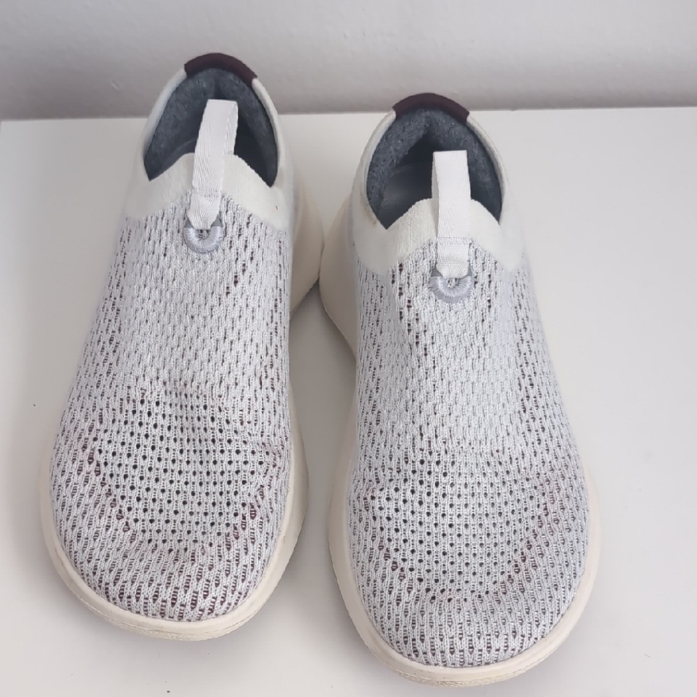 Allbirds Kids White Mesh Slip-On Sneakers